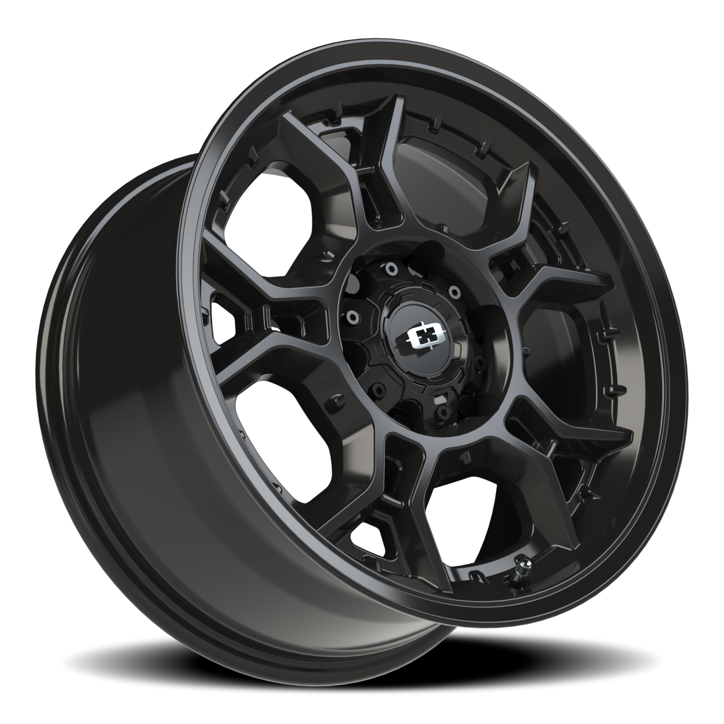 18x9 Vision 315 Sedona Gloss Black Wheel 6x5.5 (18mm)