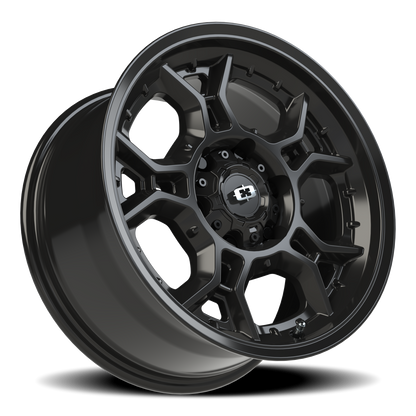 18x9 Vision 315 Sedona Gloss Black Wheel 6x5.5 (18mm)