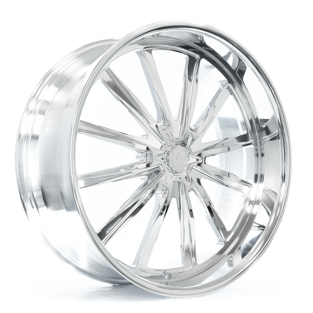 24x9 Axe Sembrado Full Polished Wheels 6x135 (25mm) Set of 4