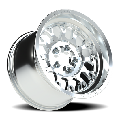 15x10 Vision ATV/UTV 346 Storm Polished Wheel 5x4.5 (25mm)