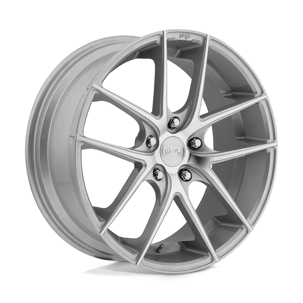 19x9.5 Niche M131 TARGA GLOSS SILVER MACHINED Wheel 5x4.5 (35mm)