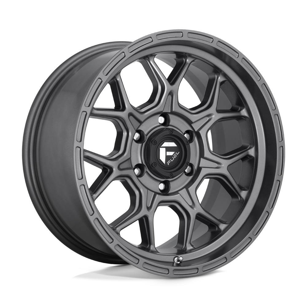 17x9 Fuel D672 TECH MATTE GUN METAL Wheel 6x5.5 (20mm)