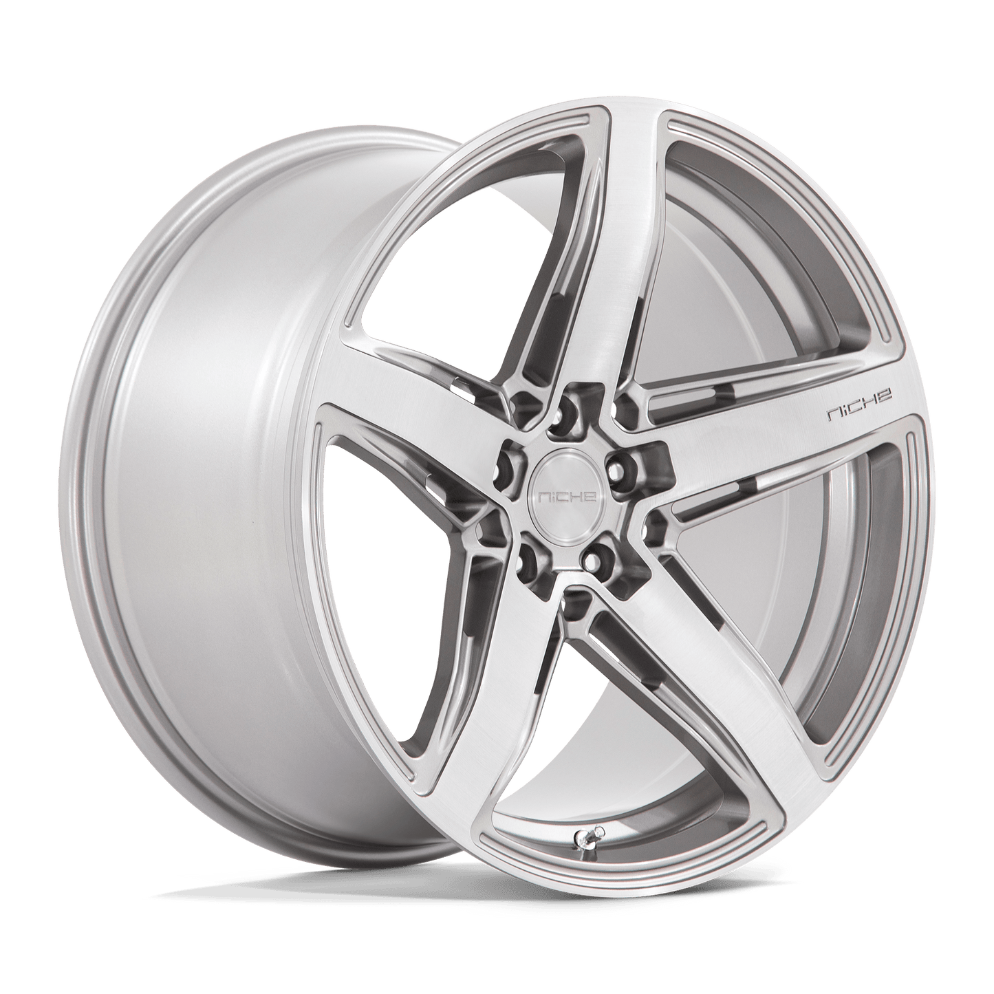20x10.5 Niche M270 Teramo Anthracite Brushed Face Tint Clear Wheel 5x120 (20mm)