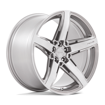 20x10.5 Niche M270 Teramo Anthracite Brushed Face Tint Clear Wheel 5x120 (20mm)