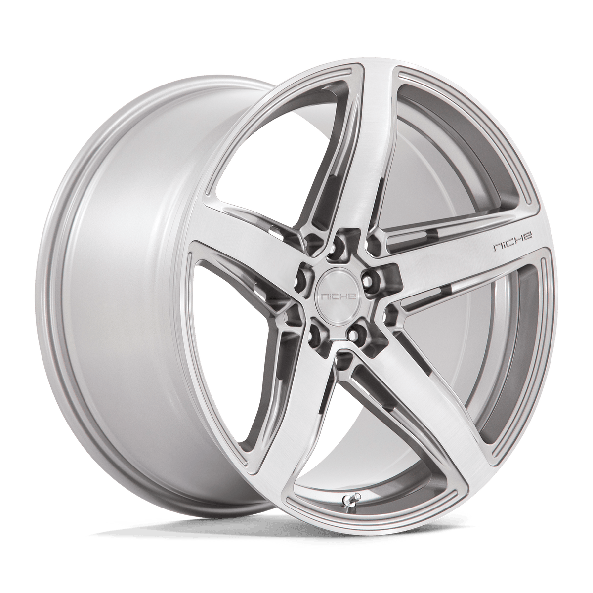 20x10.5 Niche M270 Teramo Anthracite Brushed Face Tint Clear Wheel 5x112 (20mm)