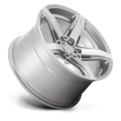 20x10.5 Niche M270 Teramo Anthracite Brushed Face Tint Clear Wheel 5x120 (20mm)