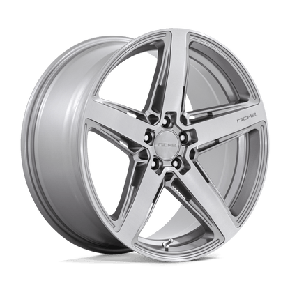 20x9 Niche M270 Teramo Anthracite Brushed Face Tint Clear Wheel 5x112 (27mm)