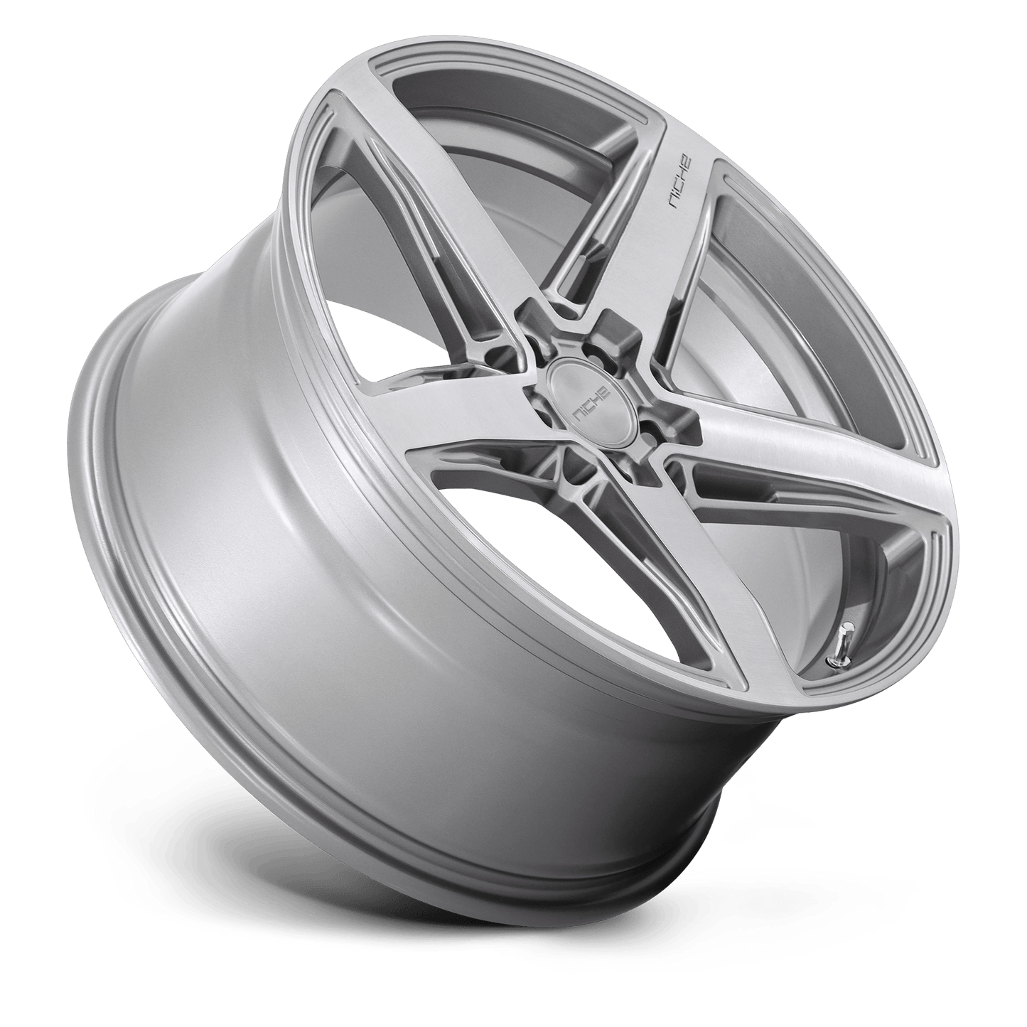 20x9 Niche M270 Teramo Anthracite Brushed Face Tint Clear Wheel 5x4.25 (38mm)