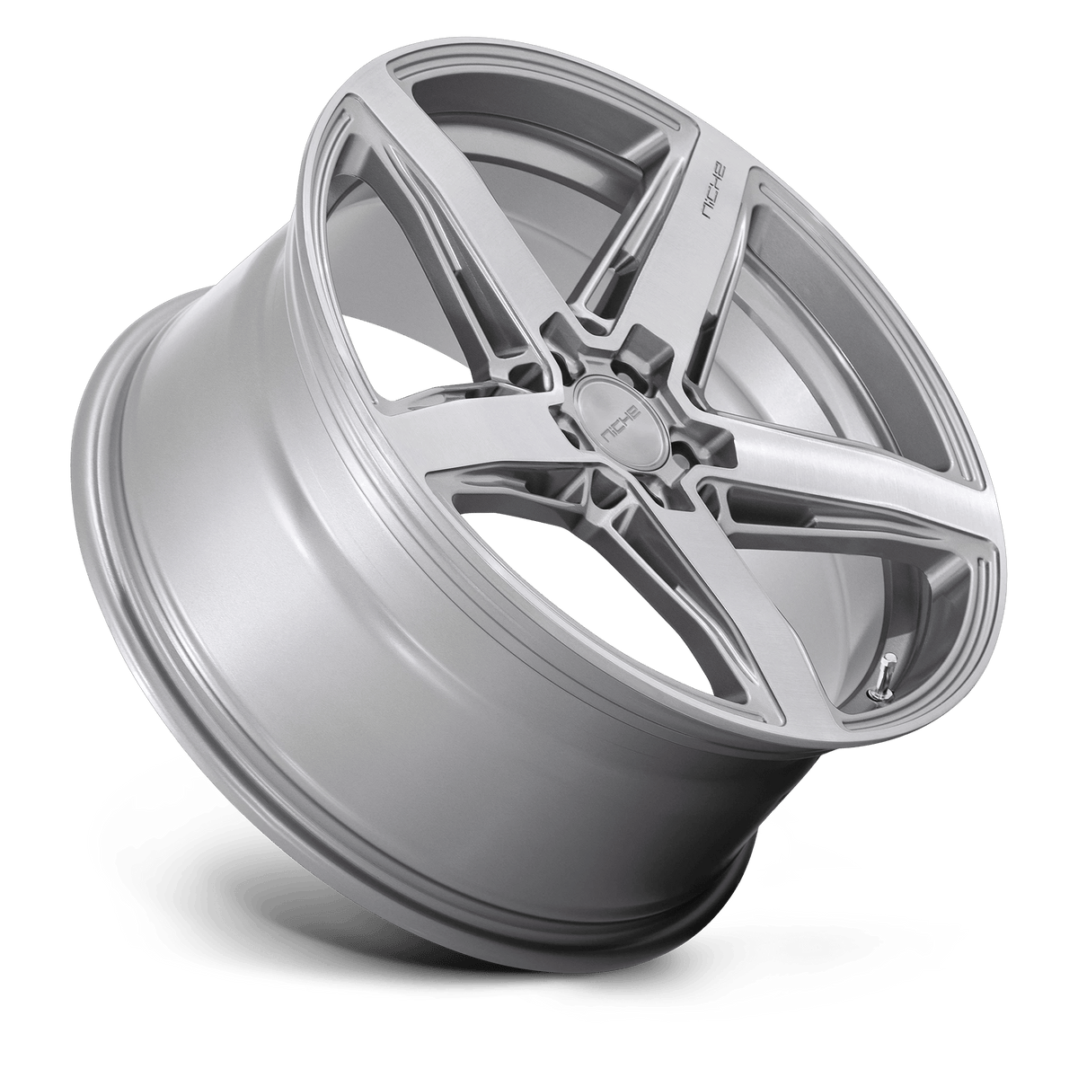 20x9 Niche M270 Teramo Anthracite Brushed Face Tint Clear Wheel 5x112 (27mm)