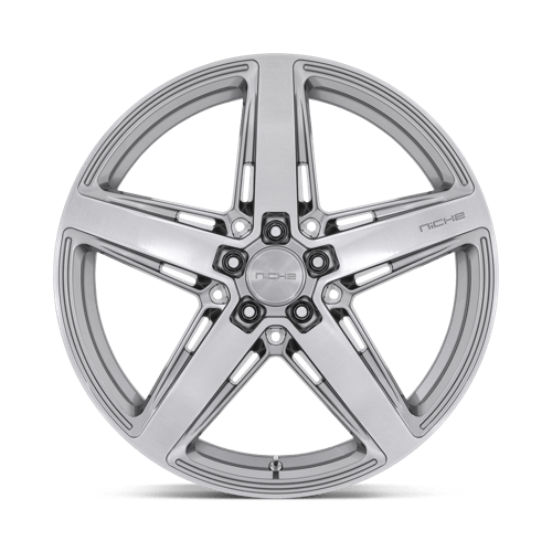 20x10.5 Niche M270 Teramo Anthracite Brushed Face Tint Clear Wheel 5x112 (40mm)