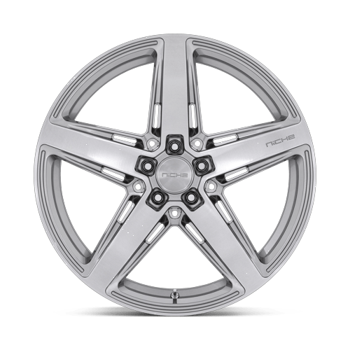 20x9 Niche M270 Teramo Anthracite Brushed Face Tint Clear Wheel 5x4.5 (42mm)