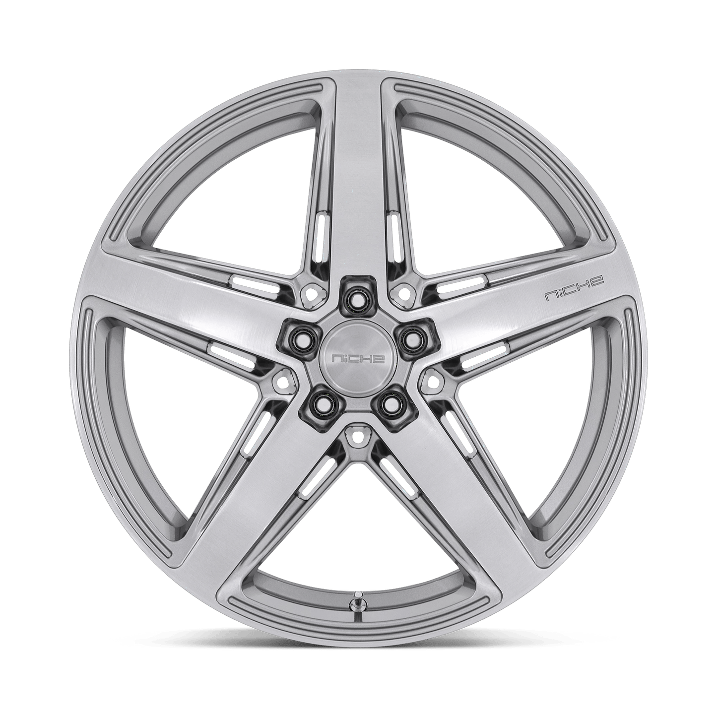 20x9 Niche M270 Teramo Anthracite Brushed Face Tint Clear Wheel 5x4.25 (38mm)