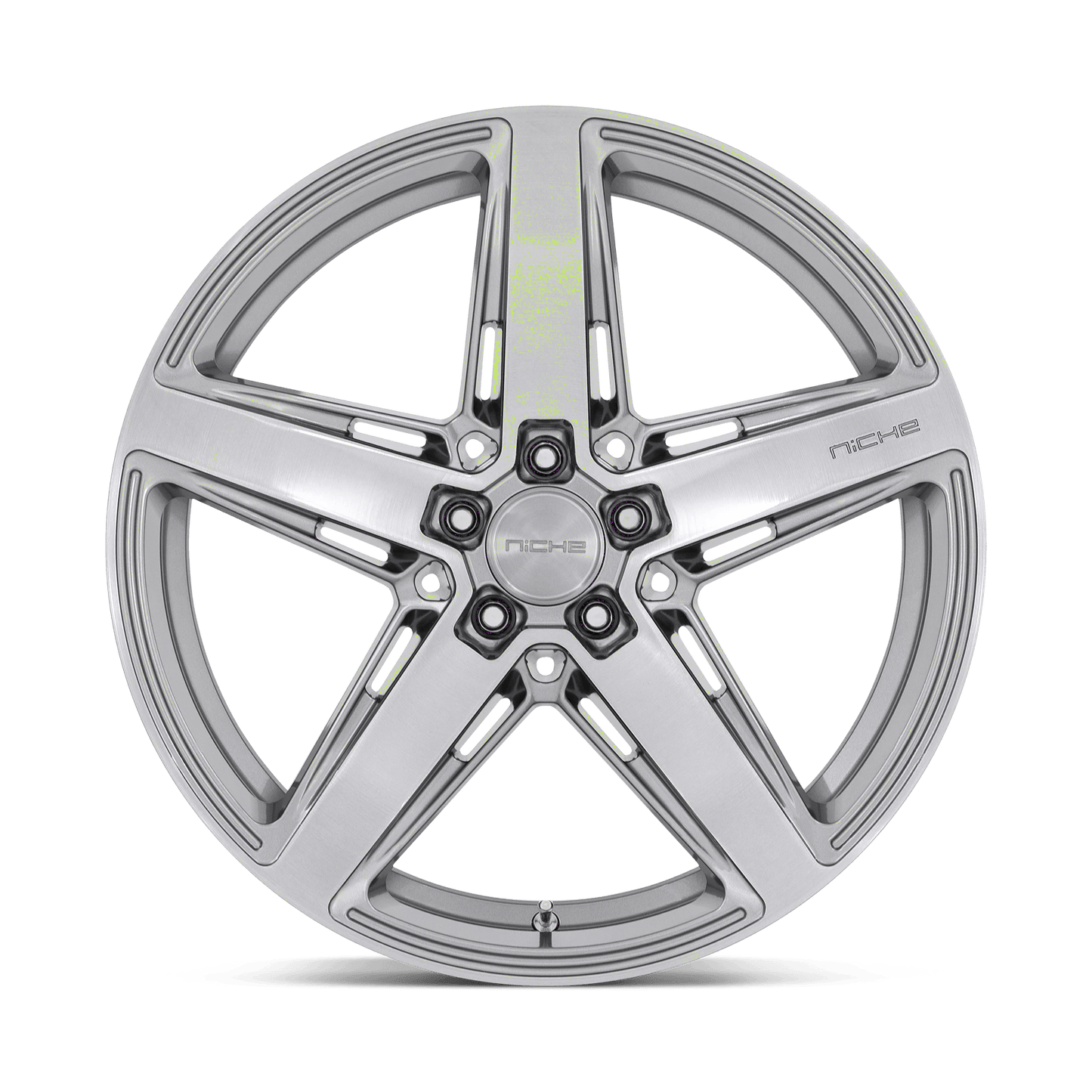 20x9 Niche M270 Teramo Anthracite Brushed Face Tint Clear Wheel 5x112 (38mm)