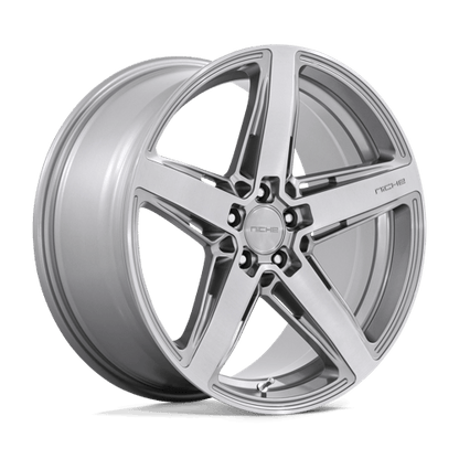 20x10.5 Niche M270 Teramo Anthracite Brushed Face Tint Clear Wheel 5x112 (40mm)
