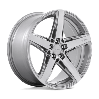 20x10.5 Niche M270 Teramo Anthracite Brushed Face Tint Clear Wheel 5x120 (35mm)