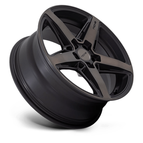 18x8 Niche M271 Teramo Matte Black With Double Dark Tint Face Wheel 5x100 (40mm)