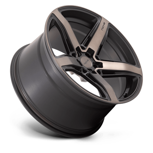 20x10.5 Niche M271 Teramo Matte Black Double Dark Tint Face Wheel 5x115 (20mm)