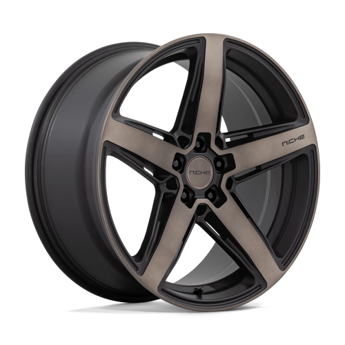 20x9 Niche M271 Teramo Matte Black With Double Dark Tint Face Wheel 5x4.5 (42mm)