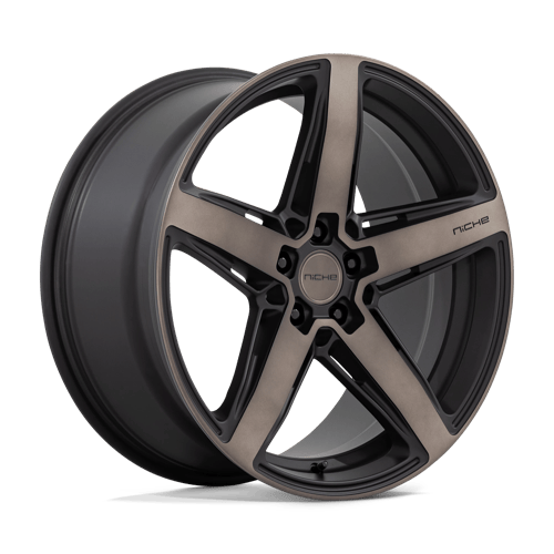 20x9 Niche M271 Teramo Matte Black With Double Dark Tint Face Wheel 5x120 (38mm)