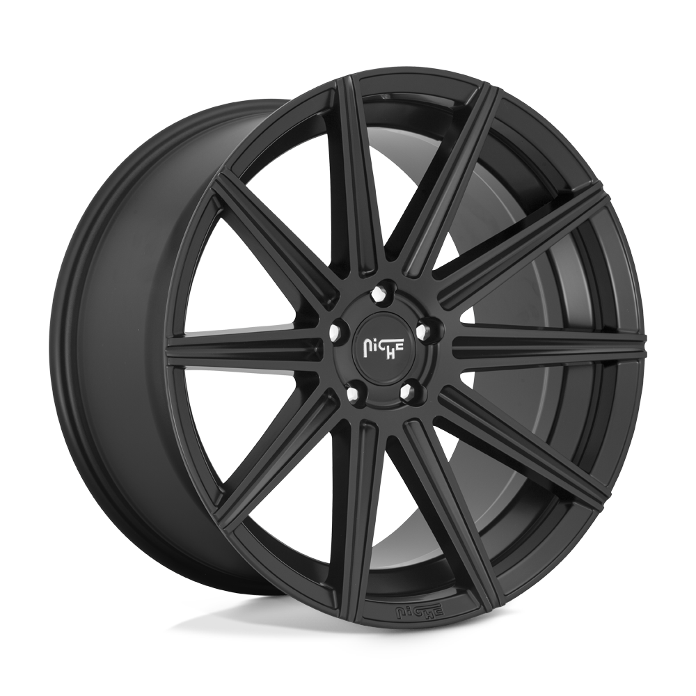 20x10.5 Niche M242 TIFOSI MATTE BLACK Wheel 5x4.5 (40mm)
