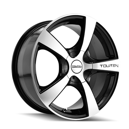 16x7 Touren 3190 TR90 Gloss Black Machined Wheel 5x105/5x4.25 (42mm)