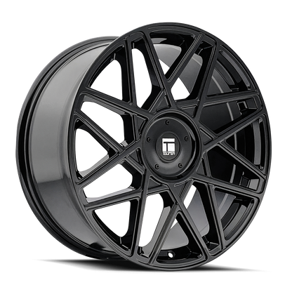 17x8 Touren TR66 Gloss Black Wheel 5x112/5x120 (35mm)