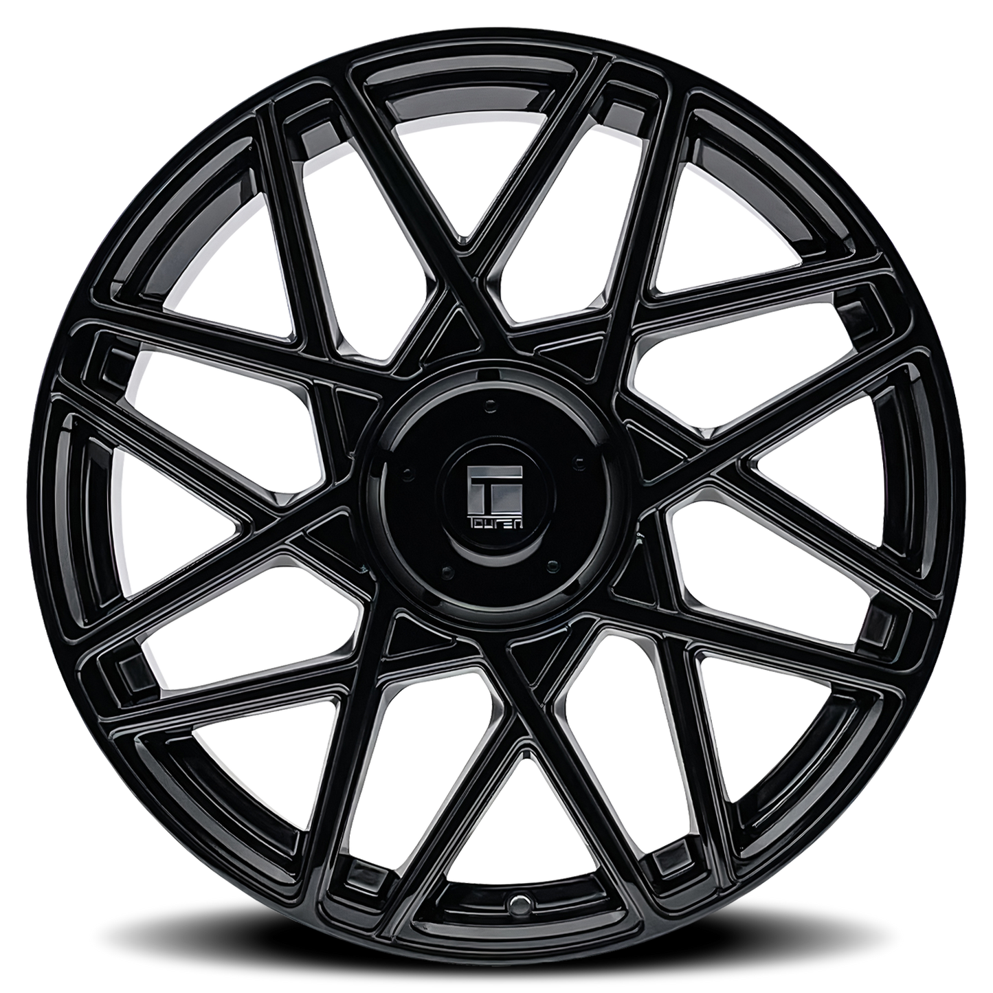 17x8 Touren TR66 Gloss Black Wheel 5x112/5x120 (35mm)