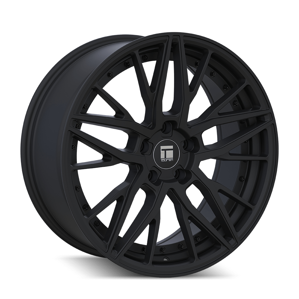 20x9 Touren TR93 Satin Black RIVET Wheel 5x120 (35mm)