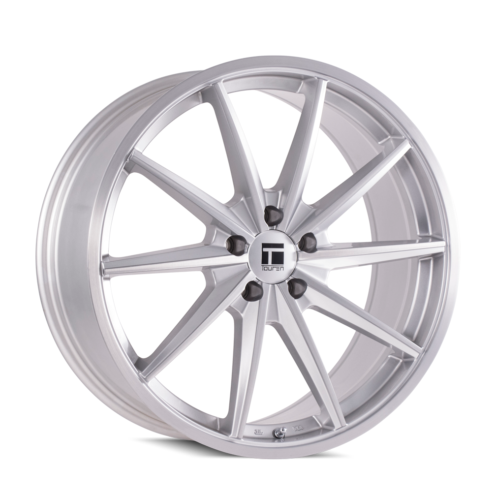 20x10 Touren TF02 Brushed Silver Wheel 5x112 (40mm)