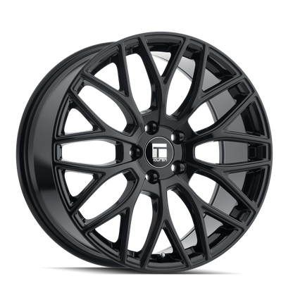 20x8.5 Touren 3276 TR76 Gloss Black Wheel 5x112 (35mm)