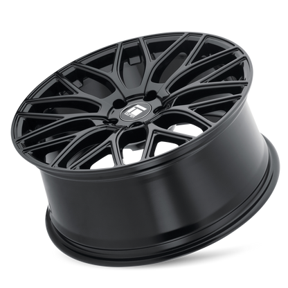 19x8.5 Touren 3276 TR76 Gloss Black Wheel 5x112 (35mm)