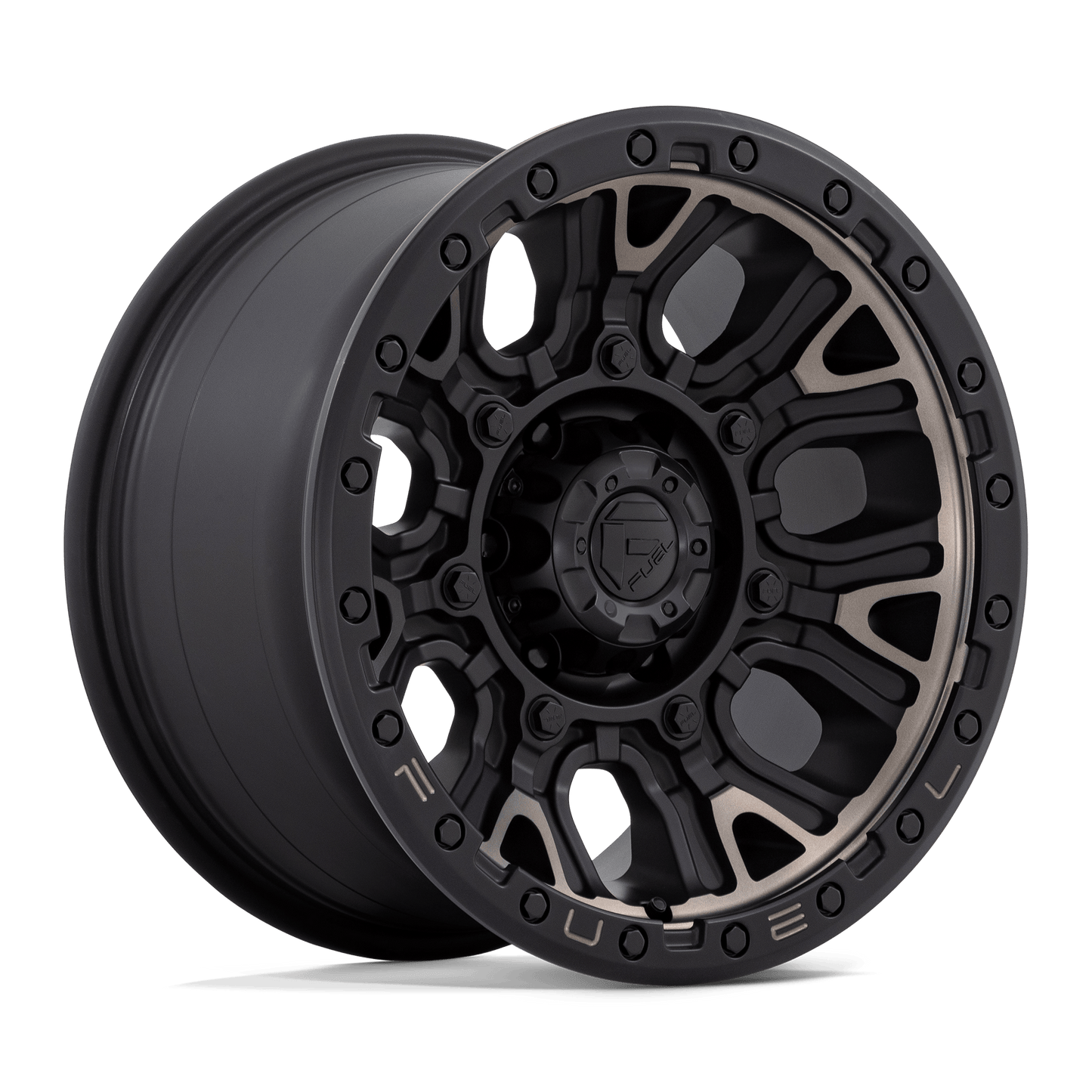 17x9 Fuel D824 Traction Matte Black W/ DDT Wheel 6x135 (1mm)
