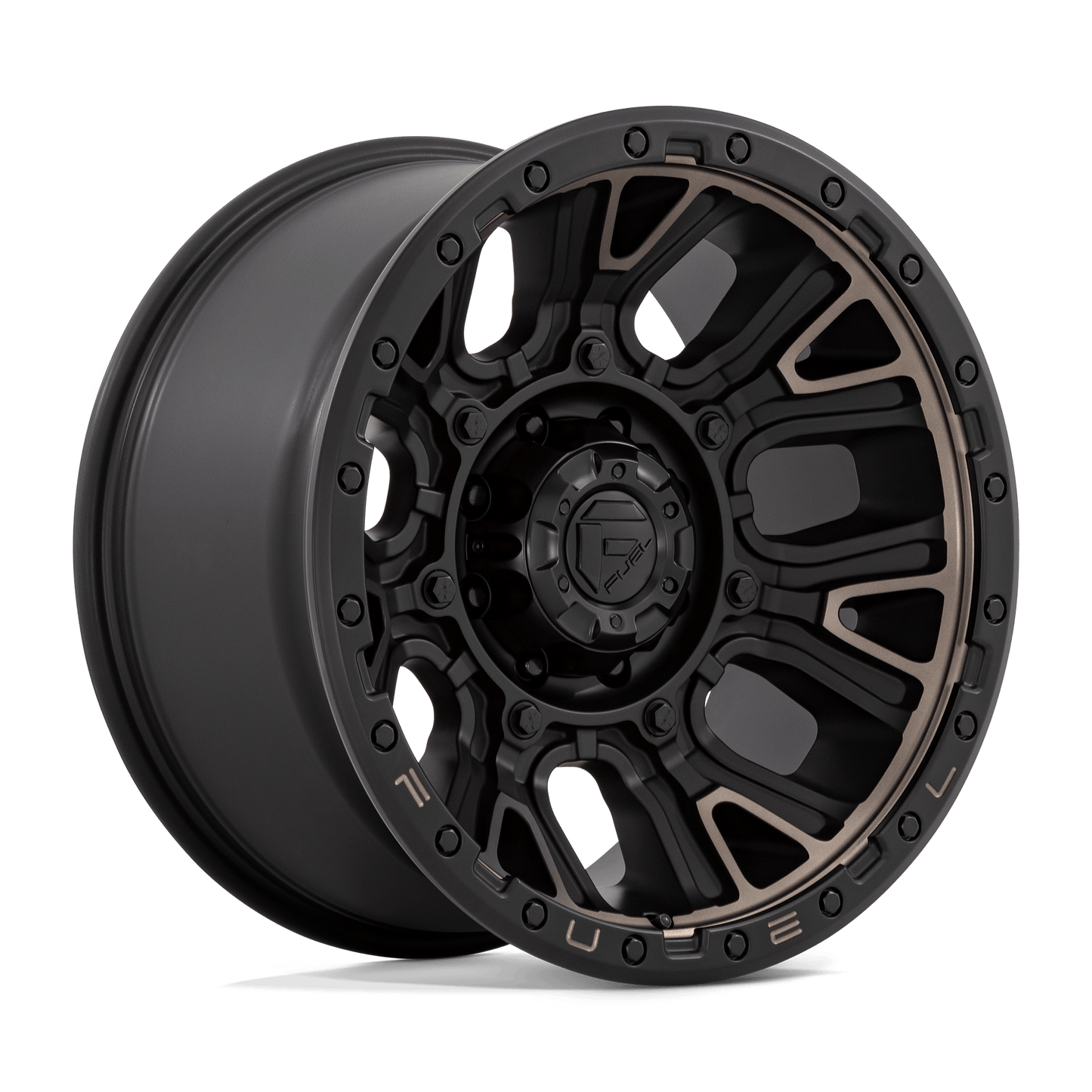 20x10 Fuel D824 Traction Matte Black W/ DDT Wheel 8x6.5 (-18mm)