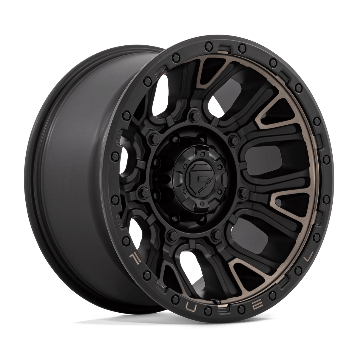 20x10 Fuel D824 Traction Matte Black W/ DDT Wheel 8x170 (-18mm)