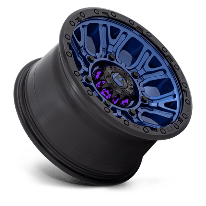 17x9 Fuel D827 Traction Dark Blue With Black Ring Wheel 6x5.5 (1mm)