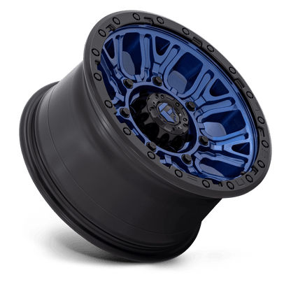 17x9 Fuel D827 Traction Dark Blue With Black Ring Wheel 6x5.5 (1mm)