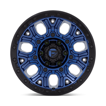 17x9 Fuel D827 Traction Dark Blue With Black Ring Wheel 6x5.5 (1mm)