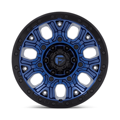 17x9 Fuel D827 Traction Dark Blue With Black Ring Wheel 6x5.5 (1mm)
