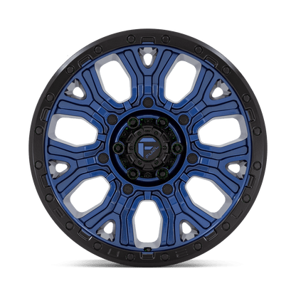 20x9 Fuel D827 Traction Dark Blue With Black Ring Wheel 6x5.5 (1mm)