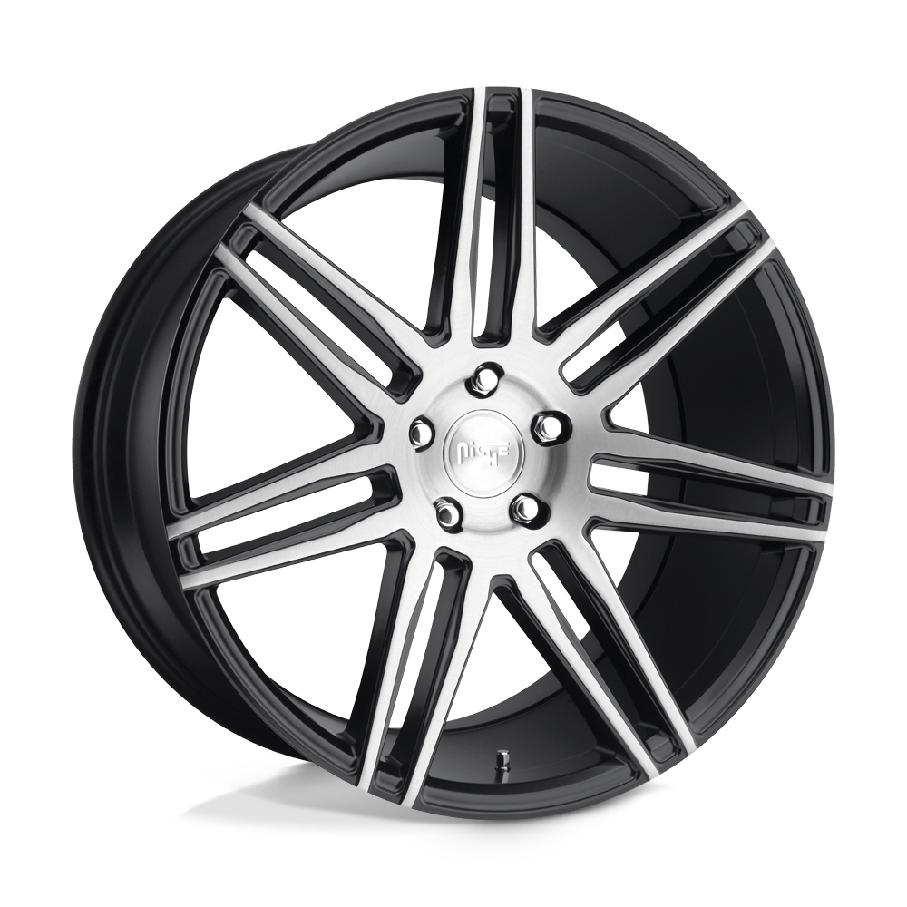 20x9 Niche M178 TRENTO GLOSS BLACK BRUSHED Wheel 5x4.5 (35mm)