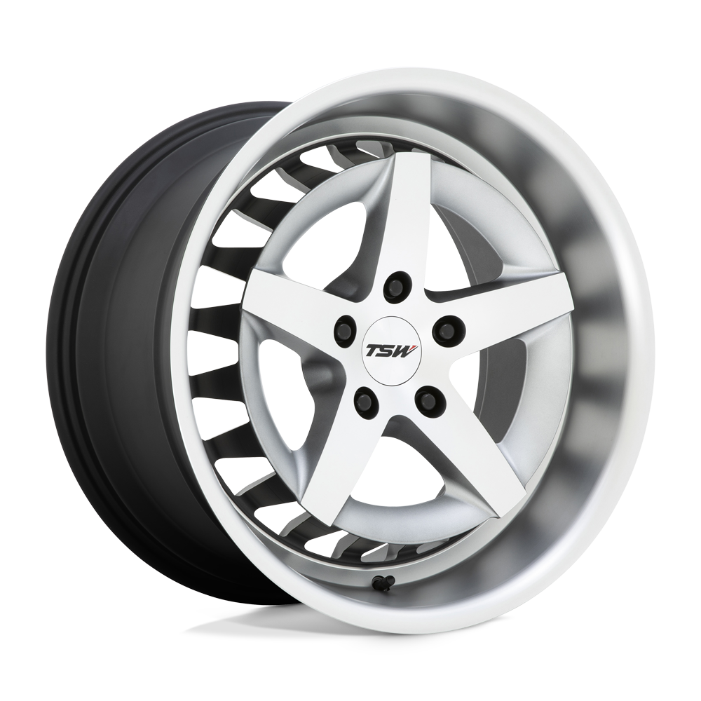 20x10.5 TSW Degner Matte Titanium With Machined Face Wheel 5x4.5 (40mm)
