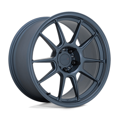 18x10.5 TSW Imatra Satin Dark Blue Wheel 5x4.5 (25mm)