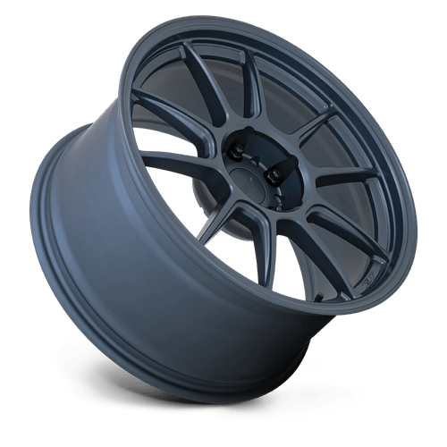 18x10.5 TSW Imatra Satin Dark Blue Wheel 5x4.5 (25mm)