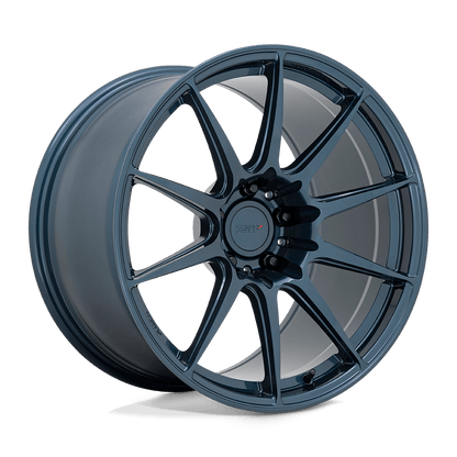 18x8 TSW Kemora Gloss Dark Blue Wheel 5x4.5 (35mm)