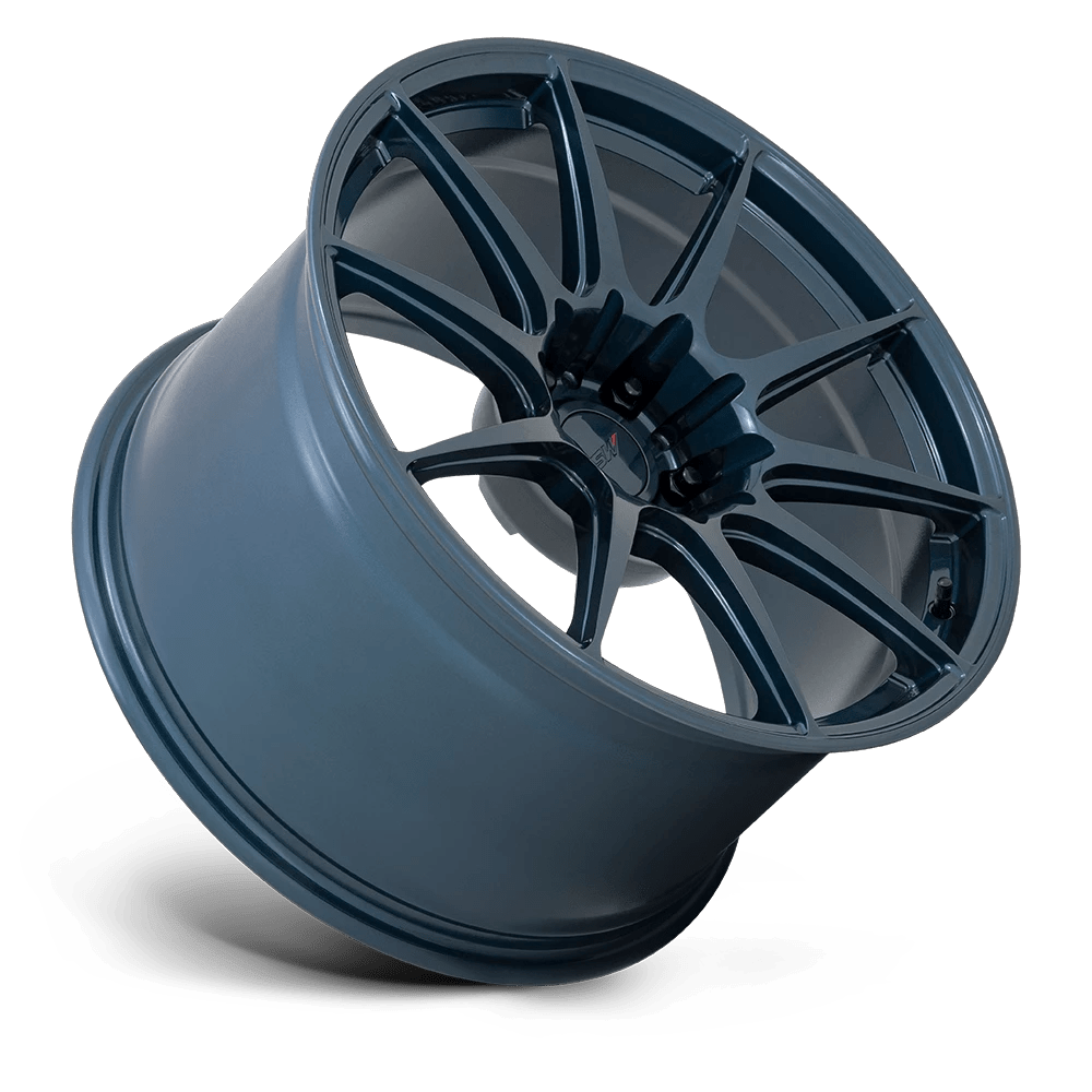 18x8 TSW Kemora Gloss Dark Blue Wheel 5x4.5 (35mm)