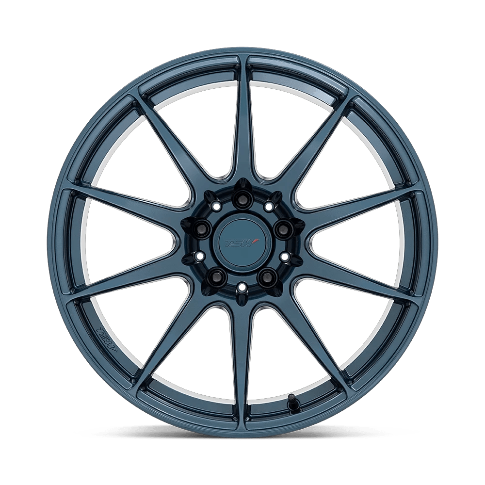 18x8 TSW Kemora Gloss Dark Blue Wheel 5x4.5 (35mm)