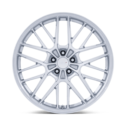 21x10.5 TSW TW001 Daytona Gloss Silver Wheel 5x120 (38mm)