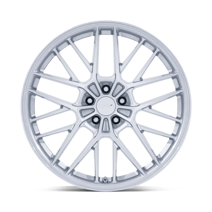 19x10.5 TSW TW001 Daytona Gloss Silver Wheel 5x120 (35mm)