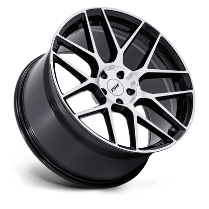 20x10.5 TSW TW002 Lasarthe Gloss Black Machined Wheel 5x112 (30mm)