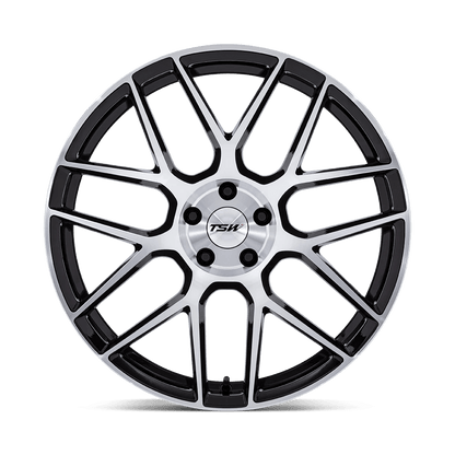20x10.5 TSW TW002 Lasarthe Gloss Black Machined Wheel 5x112 (30mm)